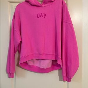 GAP Vibrant Pink Pullover Hoodie
